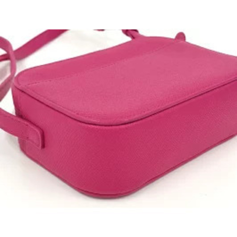 BALENCIAGA Ville Shoulder Bag Leather Pink - Picture 5 of 9
